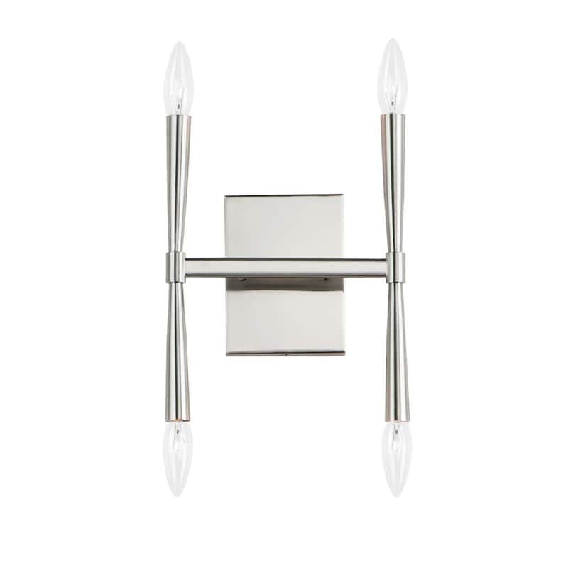 Maxim 24622 Rome 4 Light 12" Tall Wall Sconce - Satin Nickel