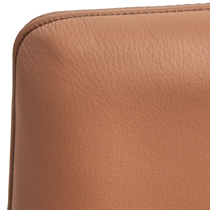 Lifestorey Ross Leather Dining Chairs (Set of 2)