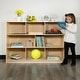 preview thumbnail 15 of 37, Wooden School Classroom Storage Cabinet/Cubby for Commercial or Home Use