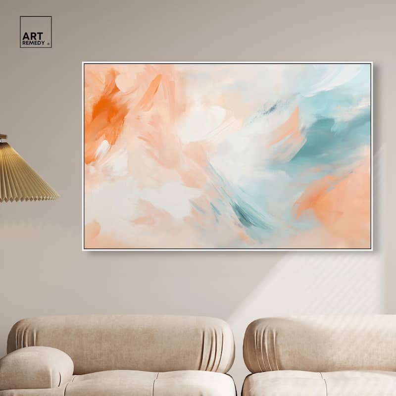 Sunrise Palette II Canvas by Art Remedy