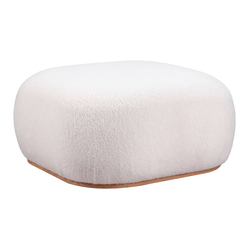 Azua Ottoman Cream - Cream