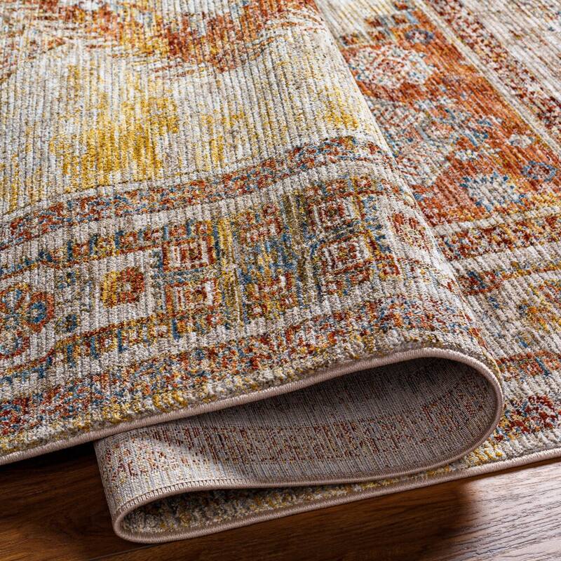 Livabliss Traditional Naila Medallion Area Rug