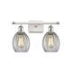 Option White and Polished Chrome / Clear