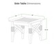preview thumbnail 25 of 36, Cambridge Casual Carmel 5-Piece Teak Patio Conversation Set