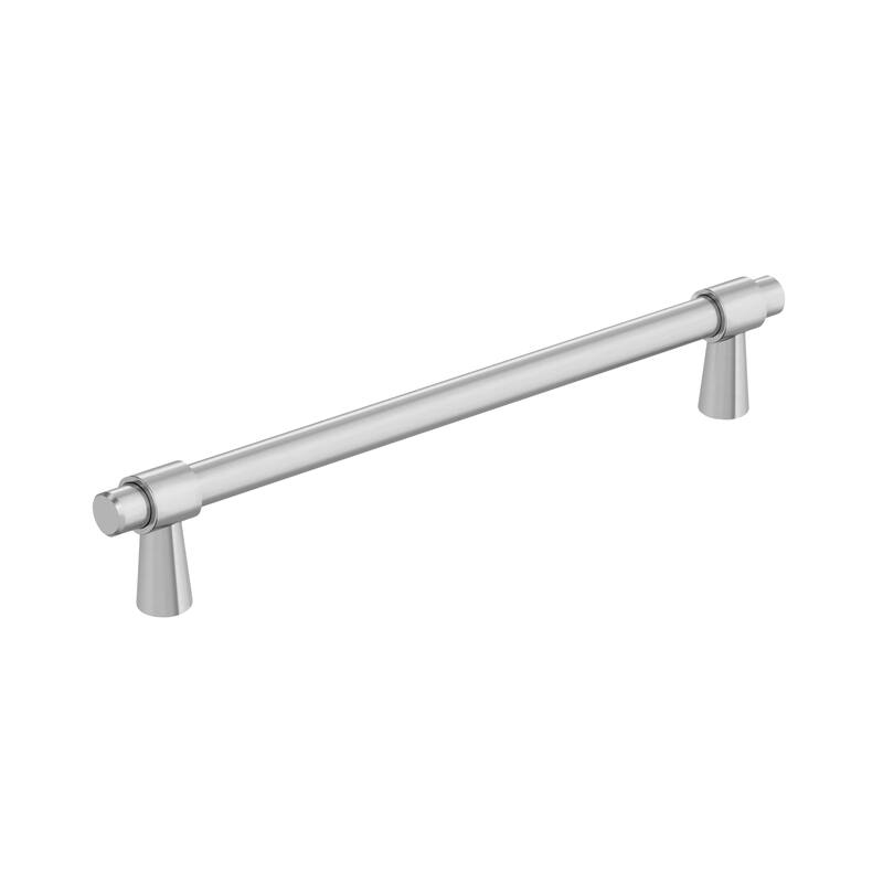 Amerock Destine Cabinet or Furniture Pull - 6-5/16 in Center to Center - Polished Chrome