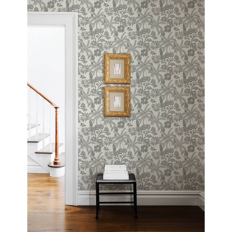 A-Street Prints Jacaranda Stone Tropical Trail Wallpaper