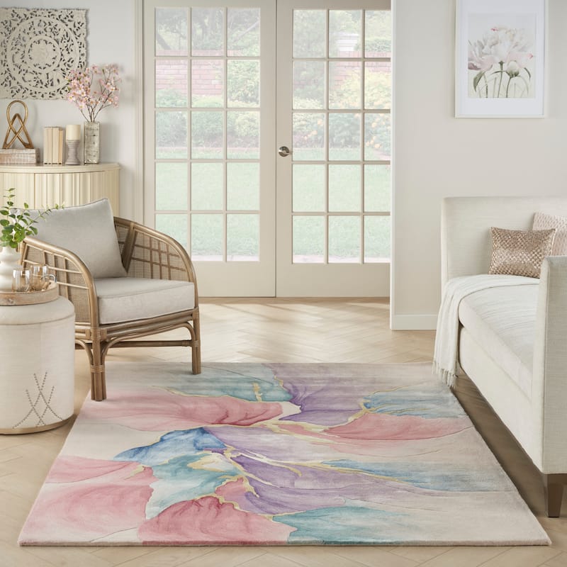 Nourison Prismatic Indoo Abstract Area Rug
