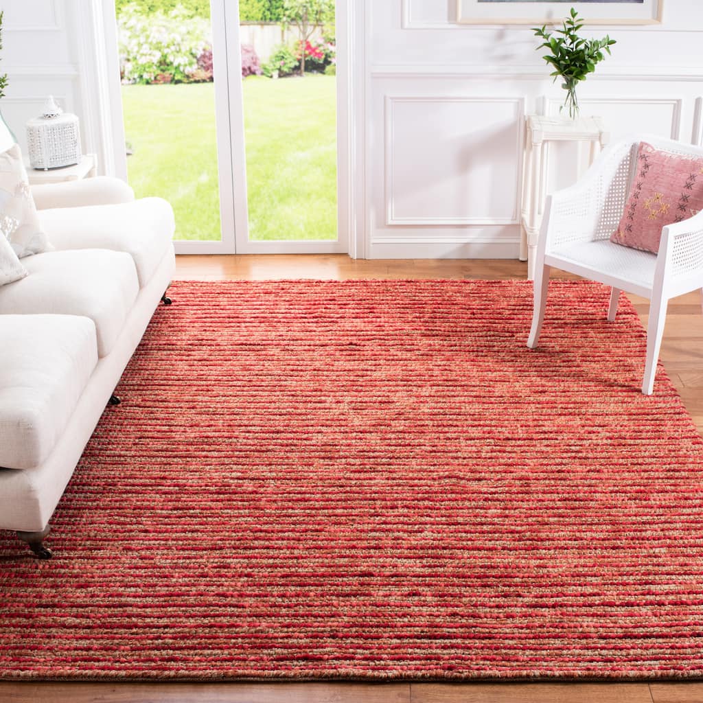 SAFAVIEH Handmade Bohemian Jelisava Jute & Wool Area Rug