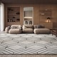 preview thumbnail 14 of 154, SAFAVIEH Adirondack Benilda Modern Geometric Rug 8' x 10' - Ivory/Dark Green
