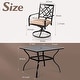 preview thumbnail 14 of 14, Outdoor 5/7-piece Patio Metal Dining Set