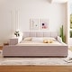 preview thumbnail 69 of 83, Baby Toddler Growing Bed Skin Friendly Upholstered Bed