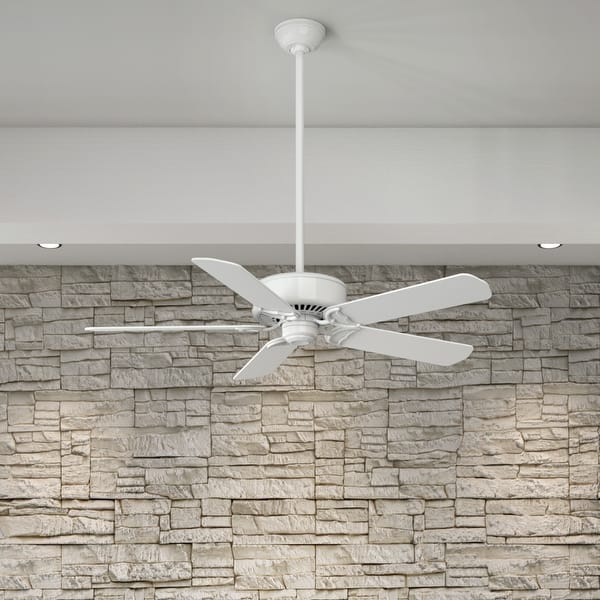 slide 2 of 18, Casablanca 54" Panama Ceiling Fan w/ Handheld Remote Snow  White