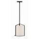 preview thumbnail 3 of 4, Crystorama Lighting Group CAR-9201 Carlyn 10" Wide Mini Pendant
