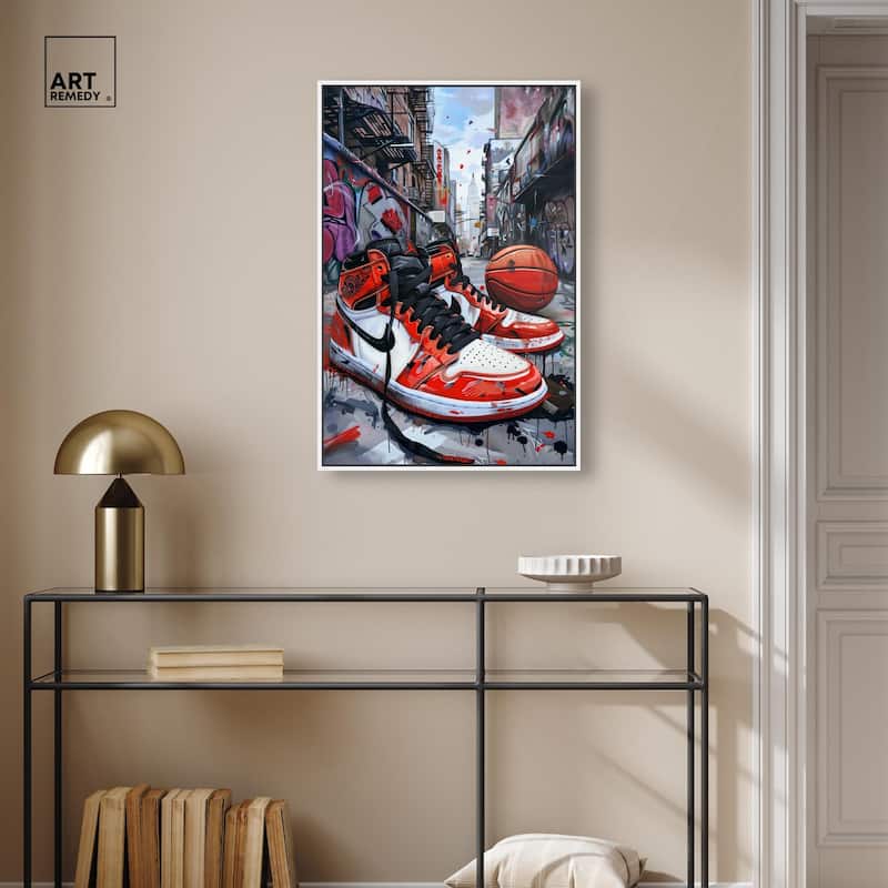 Streetwise Sneakers Canvas by Art Remedy