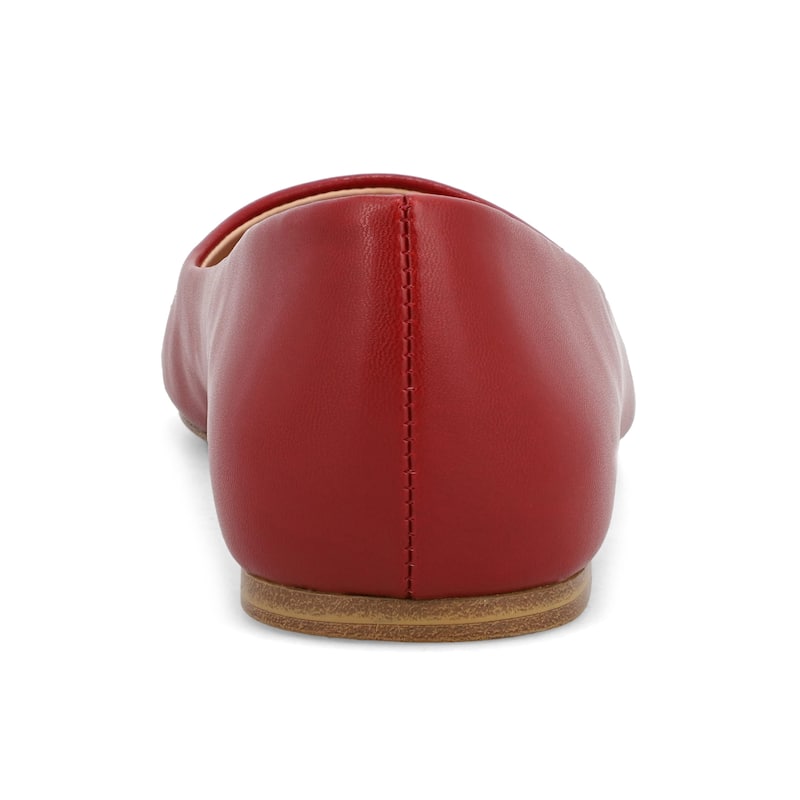 MIA Avi Pointed-Toe Faux Leather Flat