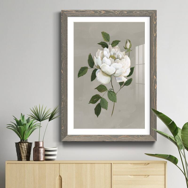 Botanical Rose-Premium Framed Print - Ready to Hang
