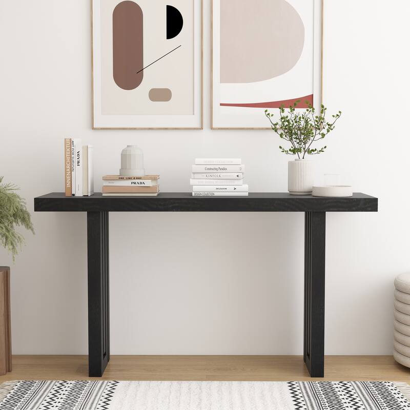 Elegant console table