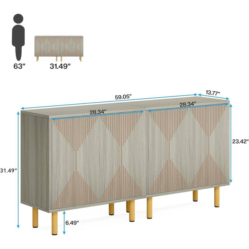 Modern Sideboard Storage Cabinet