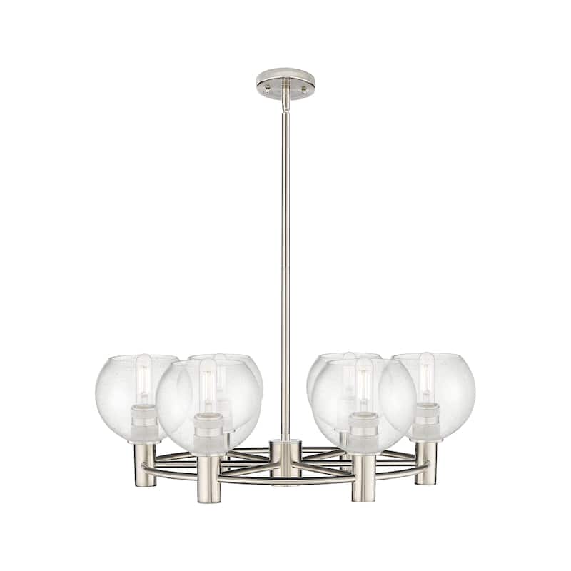 Innovations Lighting Downtown Urban - Crown Point - 6 Light 26" Athens Stem Hung Chandelier