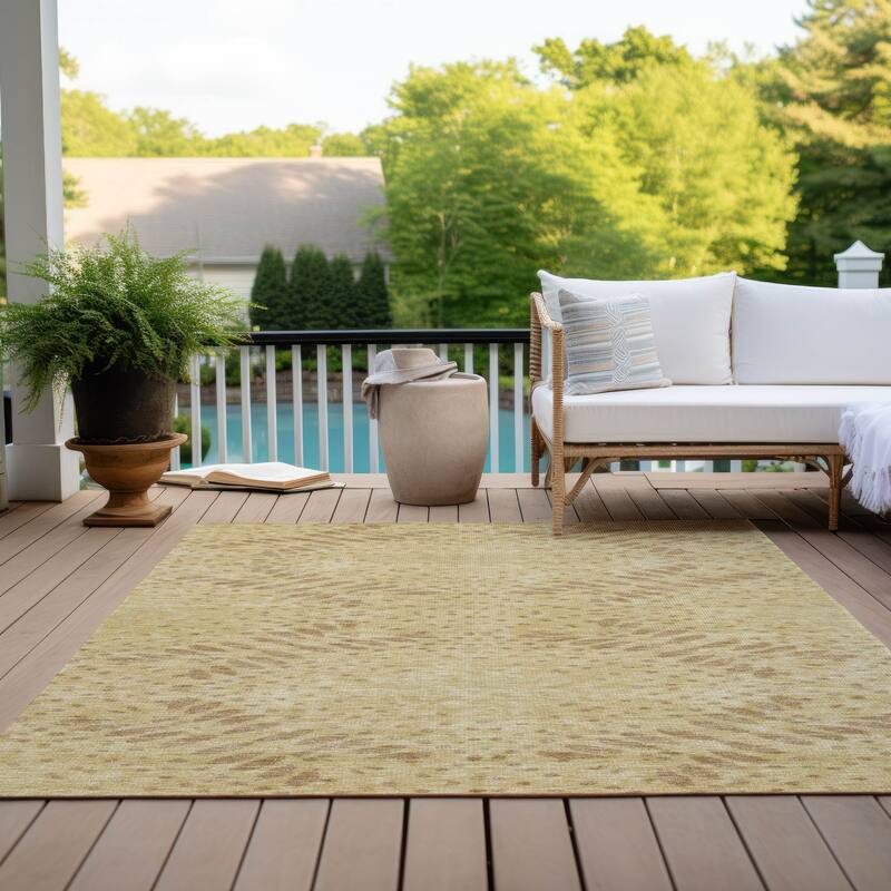 Machine Washable Indoor/ Outdoor Chantille Global Boho Rug