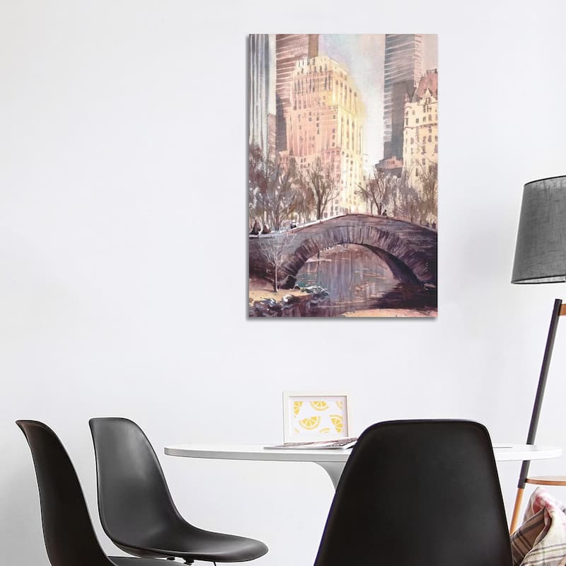 iCanvas "Central Park Bridge - NYC" by Ryan Fox Canvas Print - 40x26x1.5