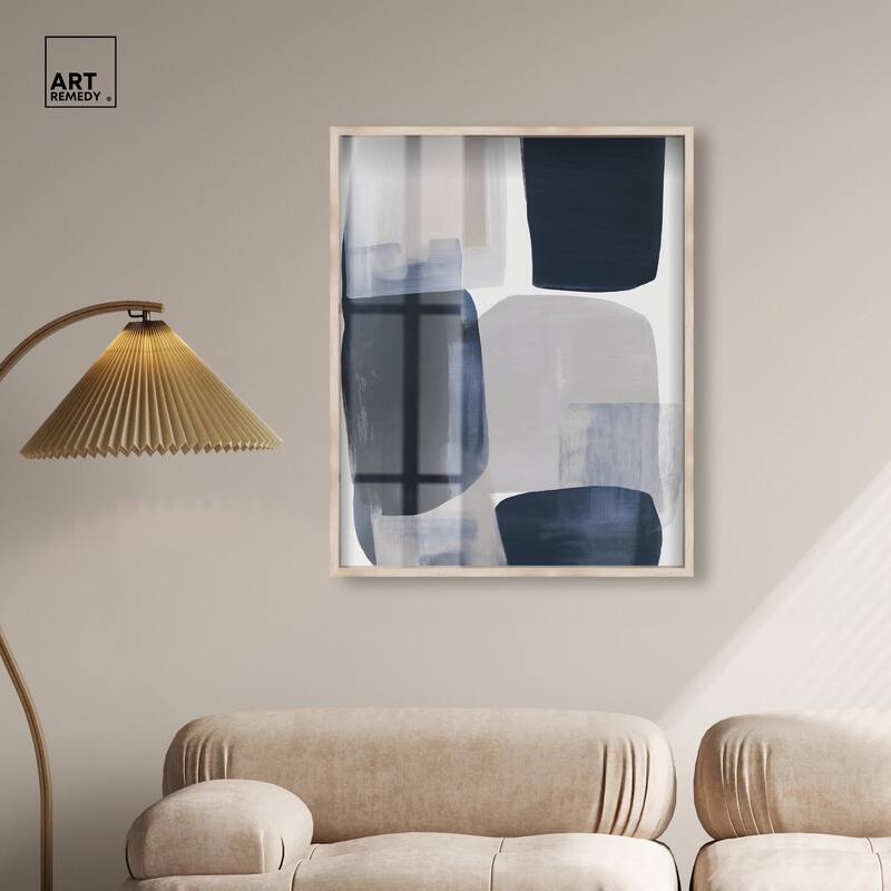 Oceanic Forms II Shadowbox by Art Remedy