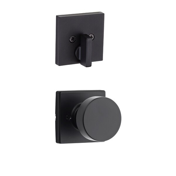 Kwikset 971PSKSQT Pismo Single Cylinder Interior Pack with Square Rose