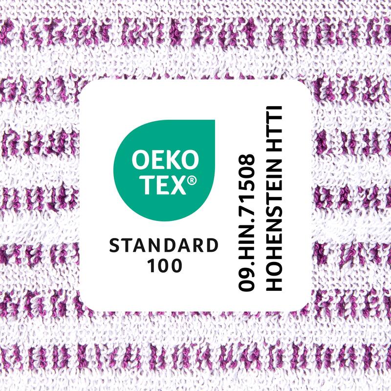 TOWN & COUNTRY PLAY 4-Piece Striped Reversible Terry Brights Bath Towel Set - 30"x58"