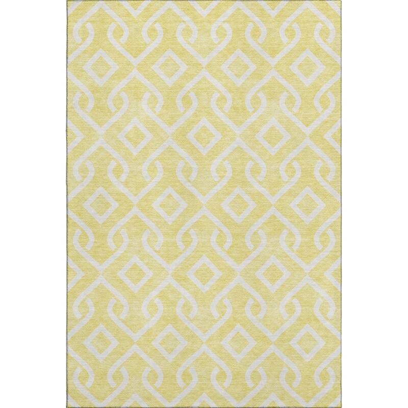 Premium Washable Super Soft Modern Medallions Mayfield Rug