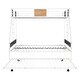 preview thumbnail 6 of 7, Modern Twin over Full Bunk Bed with Wooden Decoration and Safety Guardrail and Convenient Trundle