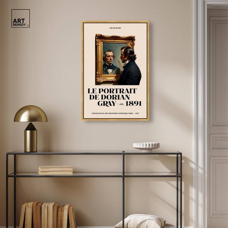 Decadent World of Dorian Gray Canvas by Art Remedy