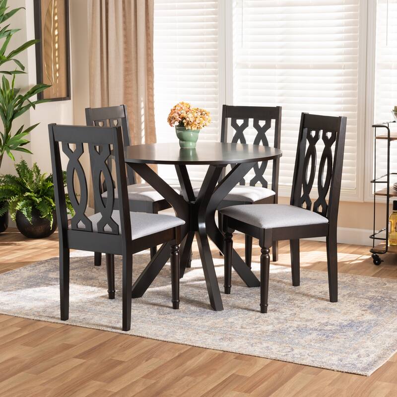Callie Modern and Contemporary 5-Piece Dining Set