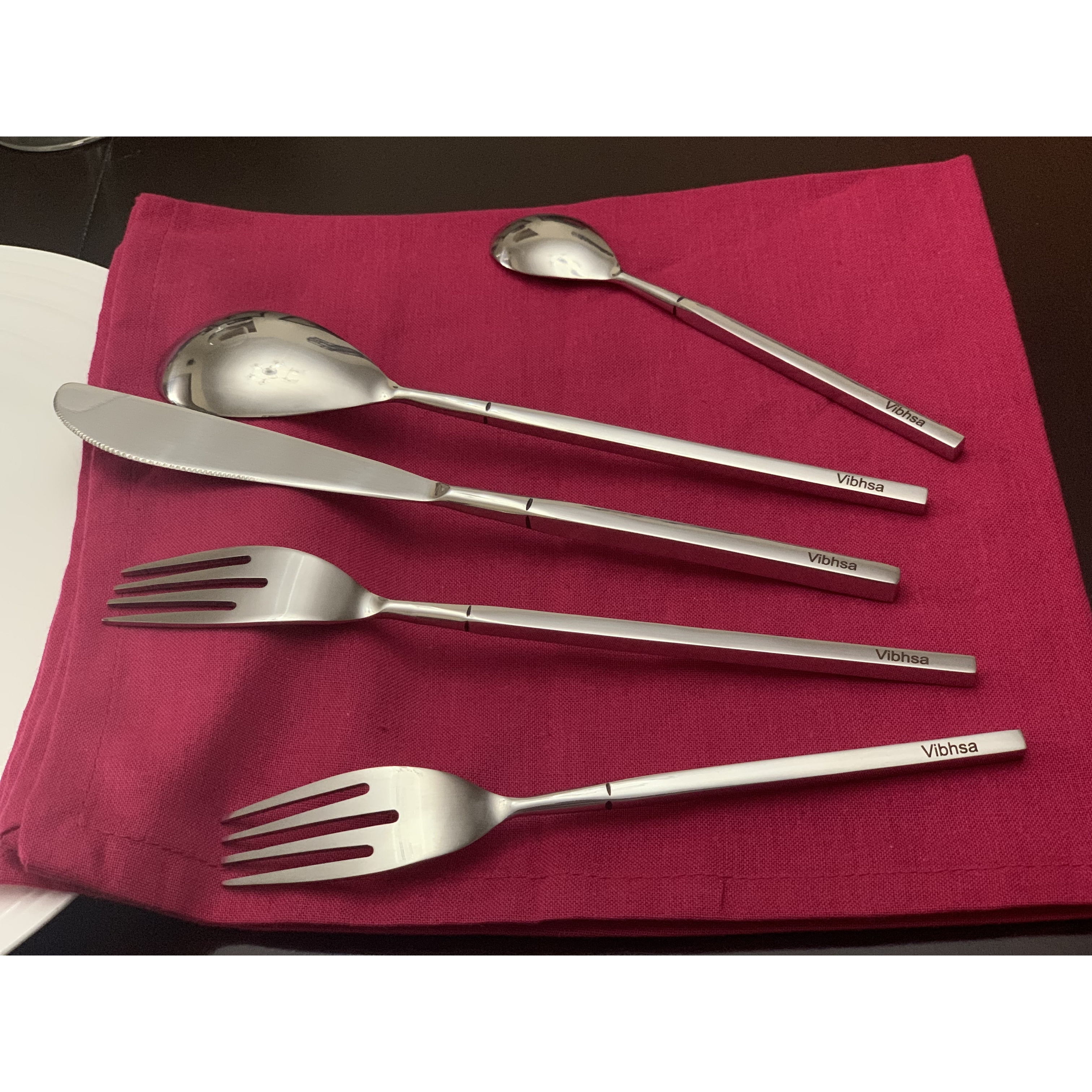 Sundance Artisan Hammered Flatware, 5-Piece Set