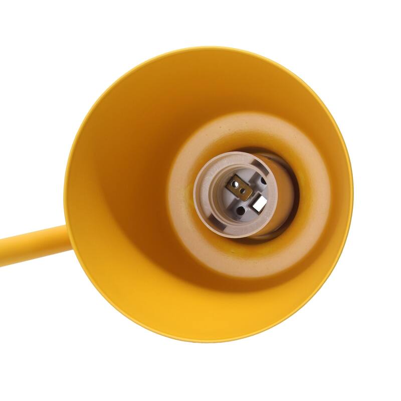 Looped Desk Lamp with Adjustable Shade - 16" - Yellow