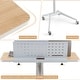 preview thumbnail 5 of 8, Gymax Pneumatic Standing Desk Rolling Adjustable Laptop Cart Podium