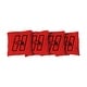 preview thumbnail 1 of 1, Hartford Hawks Red Cornhole Bags All-Weather Resin Filled