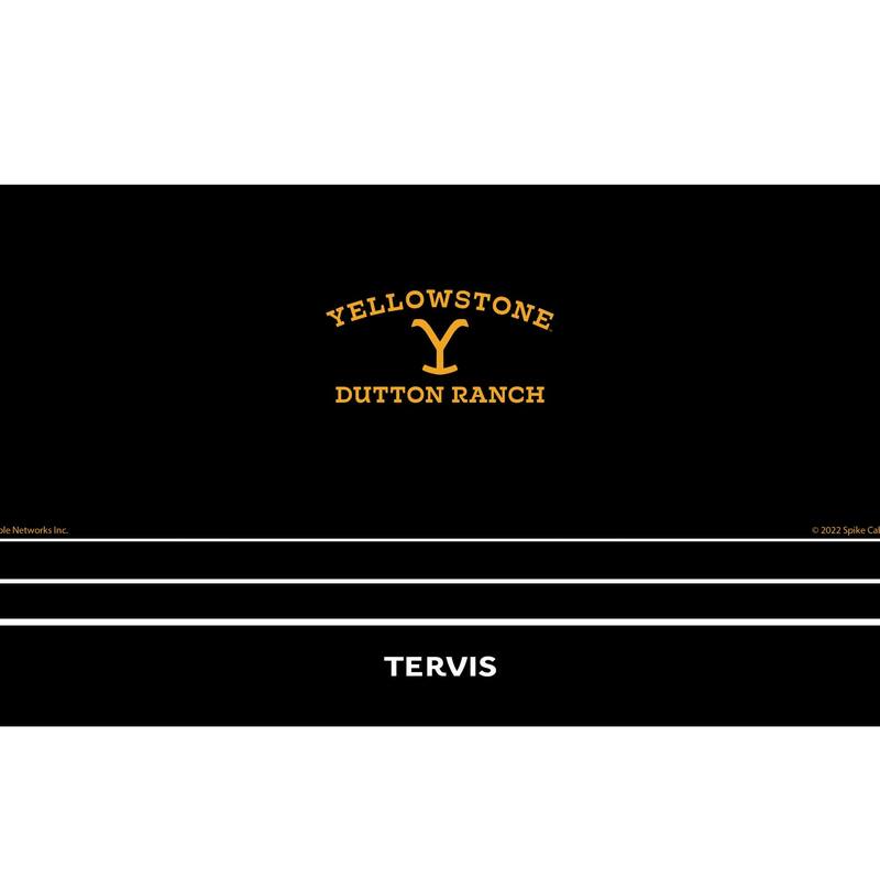 Tervis Traveler Yellowstone Dutton Ranch Triple Walled Insulated Travel Tumbler, Stainless Steel