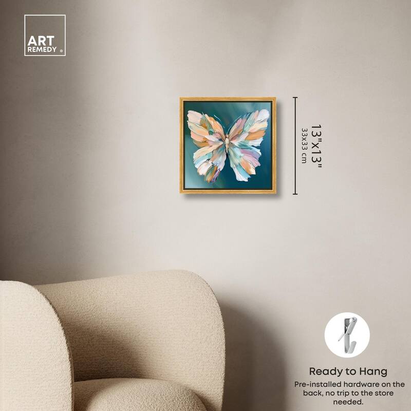Wings of Duality Canvas by Art Remedy