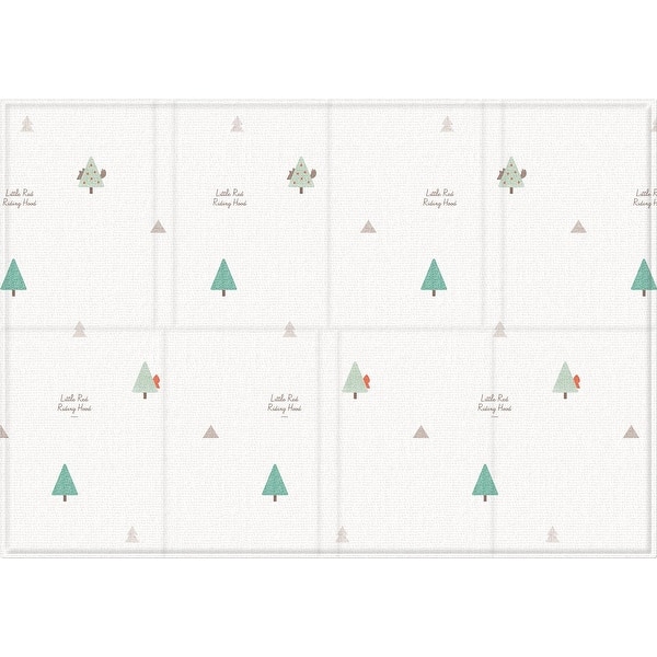 slide 2 of 2, Bonacamo Folding Soft Mat - Little Red Riding Hood/Grey Tile - Multi Multi