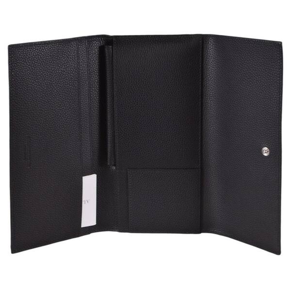 Shop Alexander Mcqueen Leather Crystal Skull Large Travel Wallet W Passport Case 9 25 X 5 On Sale Overstock 31635140