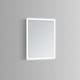 preview thumbnail 8 of 8, Modern Mirrors Apollo Wall Mounted LED Lighted Bathroom Mirror with Defogger, Touch Control Adjustable Color and Brightness 40*24