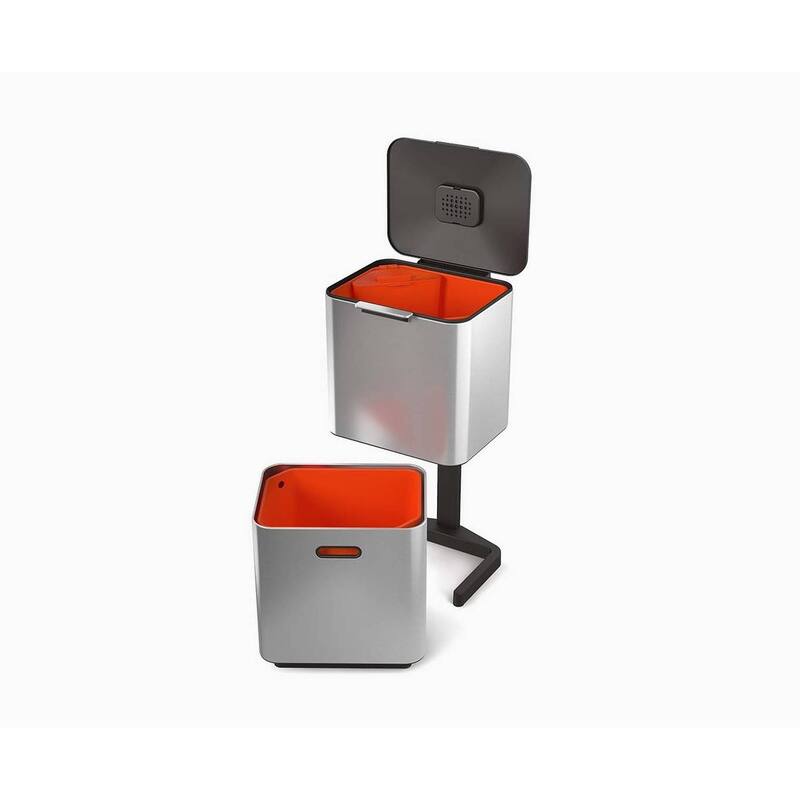 Joseph Joseph Totem Max 60L Dual Trash Can and Recycle Bin (15.85 US Gallons)