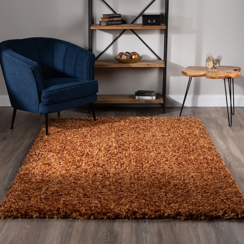 Addison Alpha Lavish Variegated Shag Area Rug