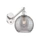 Option Polished Nickel / Light Smoke Deco Swirl