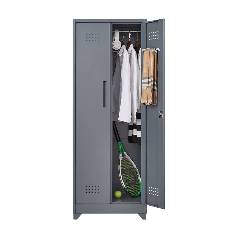 Metal Storage Cabinets, Cleaning Tool Cabinet with Locking Door