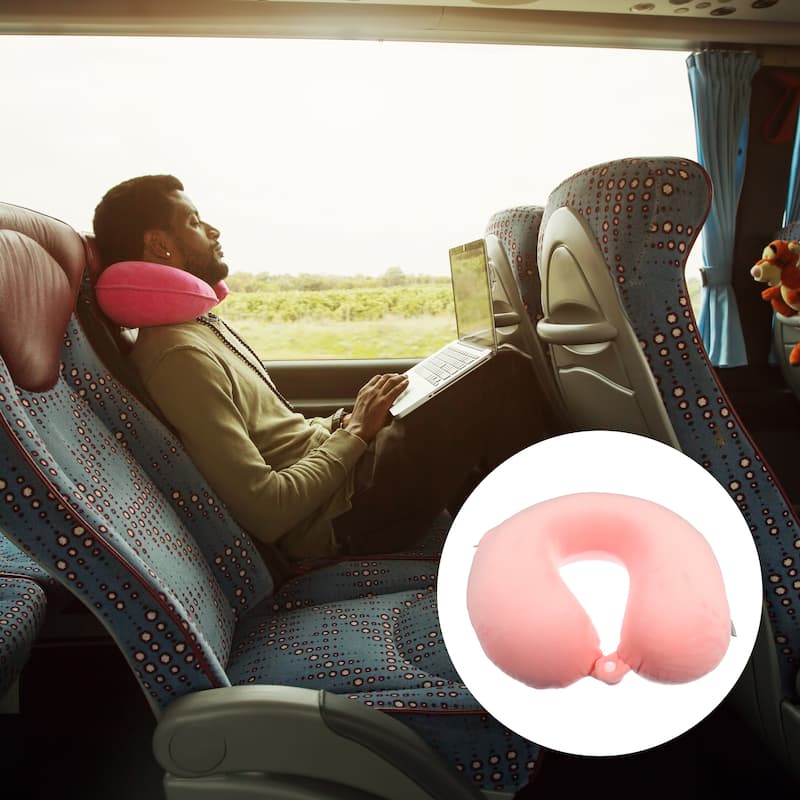 U Shaped Memory Foam Pillow Neck Pillow Travel Office Pillow Cushion