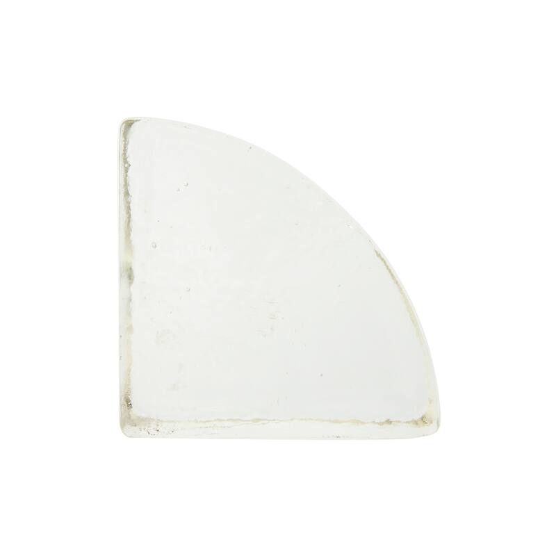 Geometric Glass Block Bookend