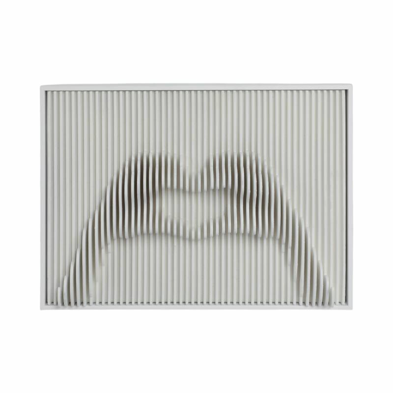 Glass Wall Art Decor Artistic Dimensional Shadow Box Home Decor