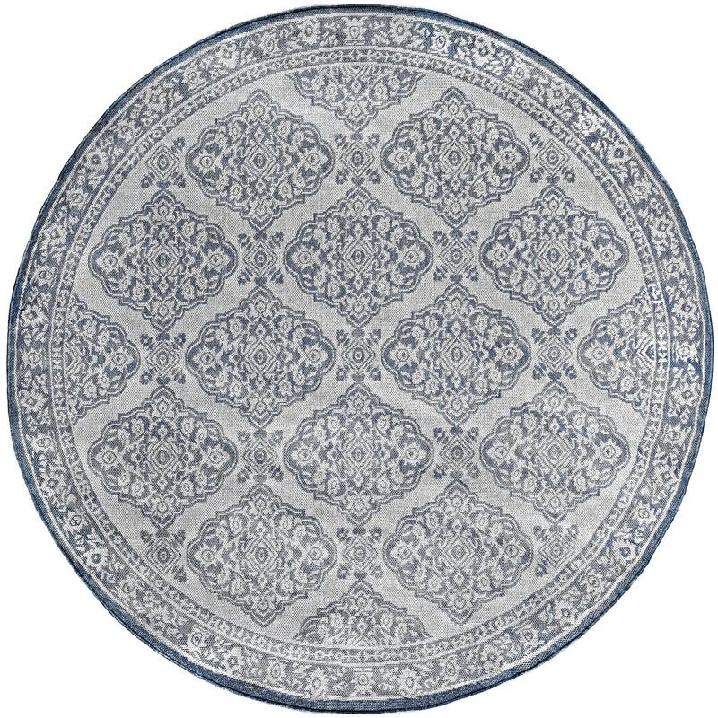 Vision French Country Floral Indoor/Outdoor Area Rug