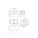 preview thumbnail 19 of 128, Willow Collections 42 x 22 Parker Single Bowl Sink Bathroom Vanity with 2 in Quartz